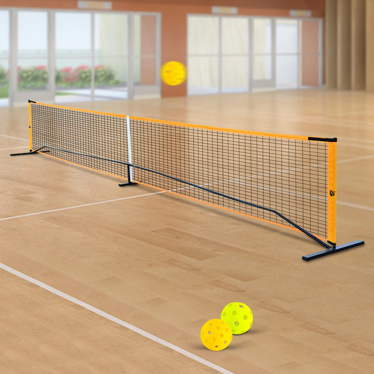 22ft Portable Pickleballs Set Backyard Park Sports Tennis Pickleball Net Paddle