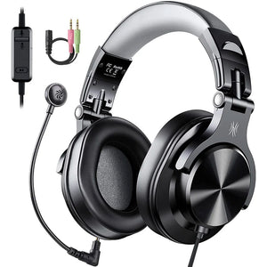 Hot Trend Vault Oneodio A71D wired gaming headset with detachable microphone and high-resolution audio for PC, PS5, and Xbox gaming.