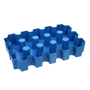 Hot Trend Vault portable beer cooler with ice block crate, ideal for outdoor parties, showing a compact bottle cooler with ice inside.