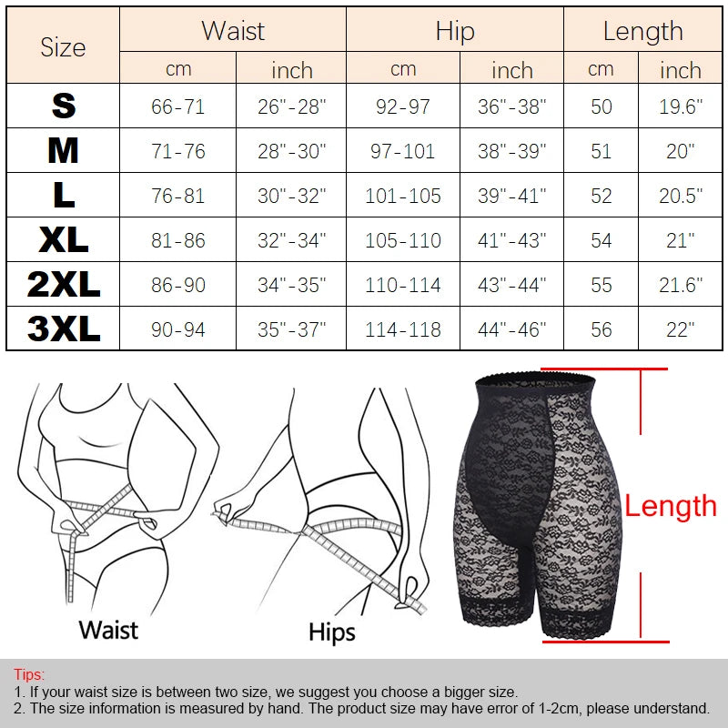 Hot Trend Vault Miss Moly high waisted shapewear shorts with lace, firm control body shaper for women, designed to shape and smooth the figure.