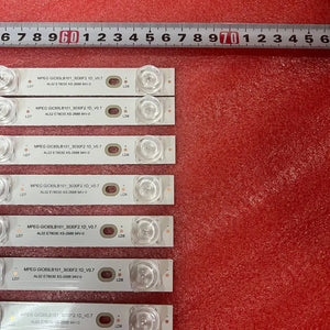 LED Strip 8LED Blue light For TCL 65C715 GIC65LB101 GIC65LB100_3030F2.1D