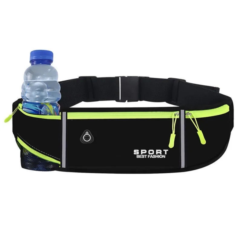 Sport Running Phone Case Waist Bag For Women Men Waterproof Comfortable Cycling Running Bag Safty Reflective Tape Sport Belt