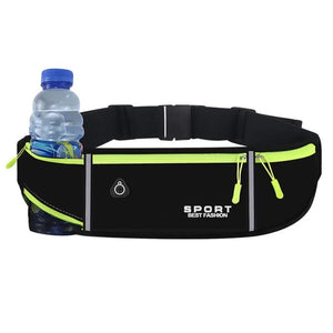 Sport Running Phone Case Waist Bag For Women Men Waterproof Comfortable Cycling Running Bag Safty Reflective Tape Sport Belt