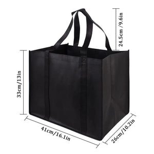 Foldable eco-friendly reusable shopping bag by Hot Trend Vault, large capacity tote with stylish design for women.