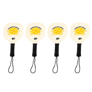 Portable Pickleball net set with four paddles, balls, and carry bag for backyard family fun by Hot Trend Vault