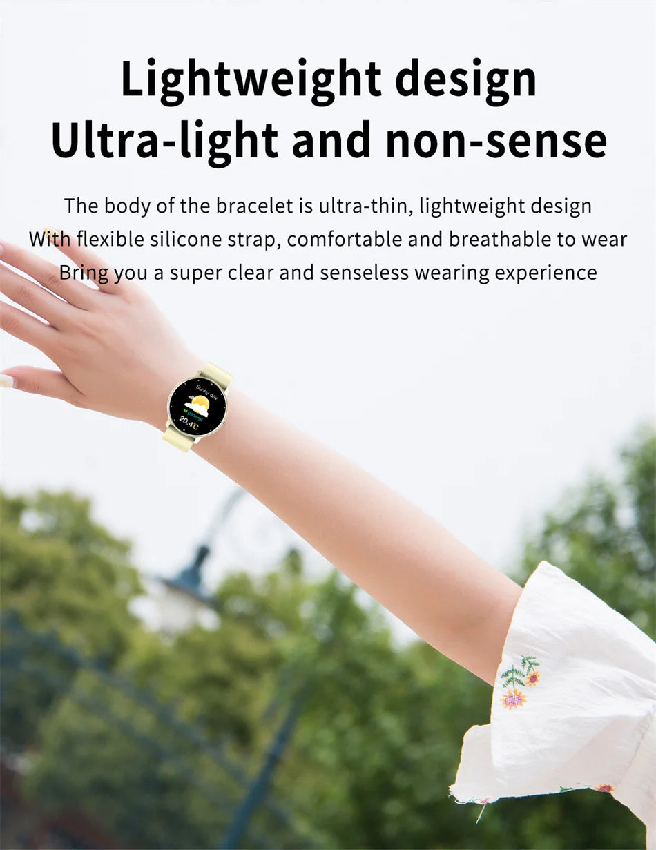 Ultra-light Hot Trend Vault men's fitness smart watch with full touch screen, heart rate monitor, and Bluetooth calling feature.