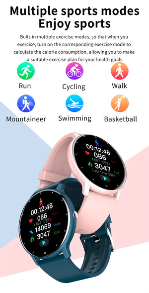 Hot Trend Vault men's smart watch with full touch screen, fitness tracker, heart rate monitor, and Bluetooth calling.
