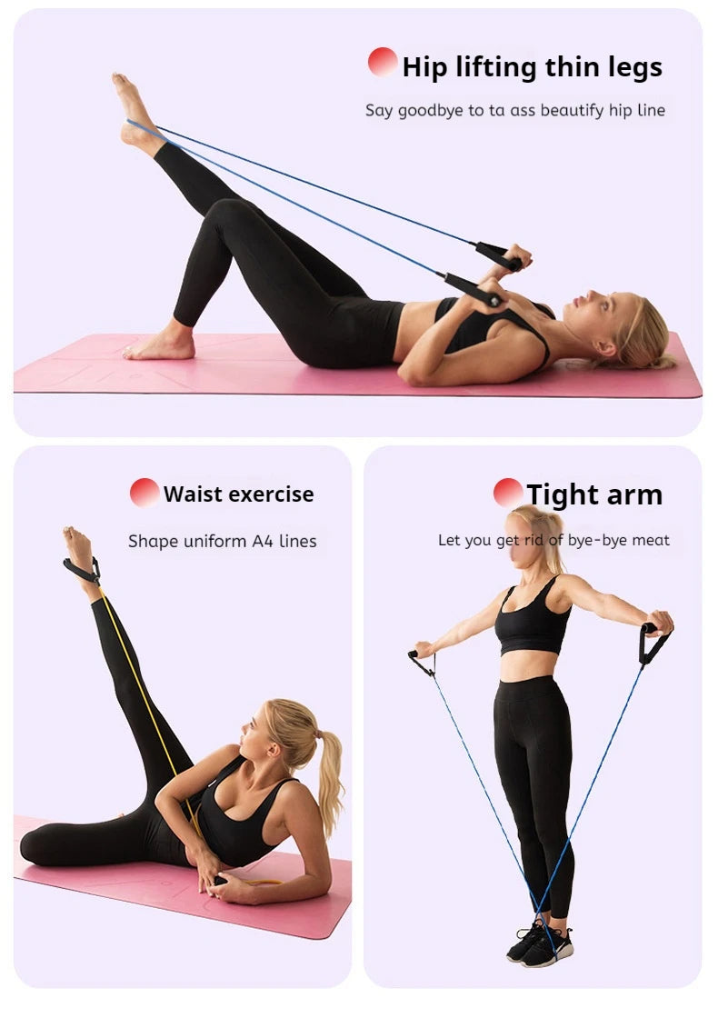 Resistance Bands With Handles Workout Bands With Handles For Men Women Exercise Bands Strength Training Equipment