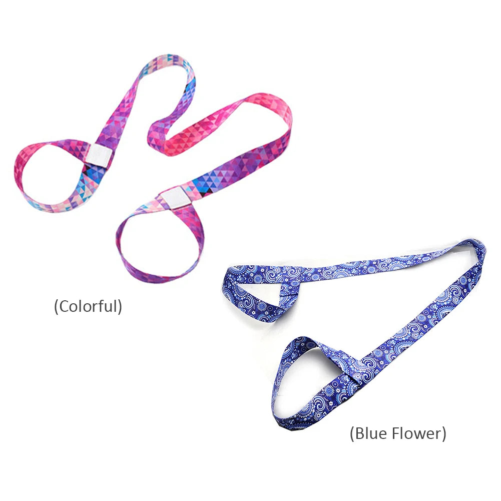 Yoga Mat Strap Exercise Mat Carrier Stretching Band Adjustable Yoga Mat Carrier Yoga Mat Carrying Strap for Carrying Large Mats