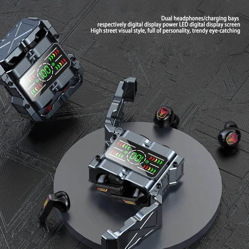 Upgraded TWS Wireless Headphones Noise Canceling Earbuds Bluetooth 5.3 Earphone HD Stereo Sports Waterproof Headset PK M25 M45