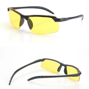 3pcs/set Fashion Night Vision Glasses Women Men Outdoor Sports Driver Anti-Glare For Night Driving Can With Prescription Glasses