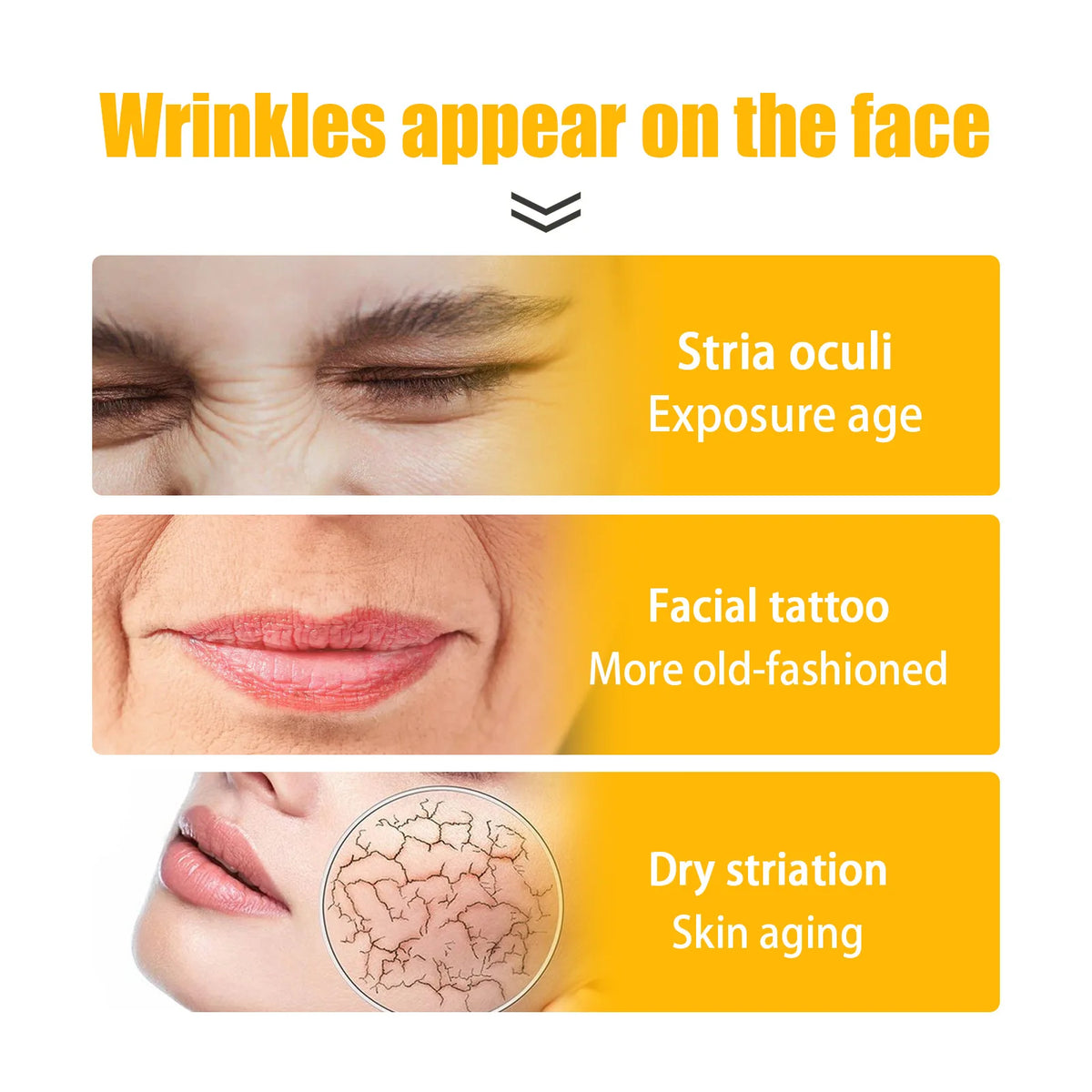 Nasolabial Folds Patch Fade Forehead Lines Anti Ag-ing Mask Face Lifting Firming Moisturizing Collagen Wrinkle Removal Stickers