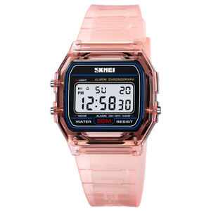 Digital countdown watch by SKMEI 2056, waterproof unisex design with date display, suitable for men and women.
