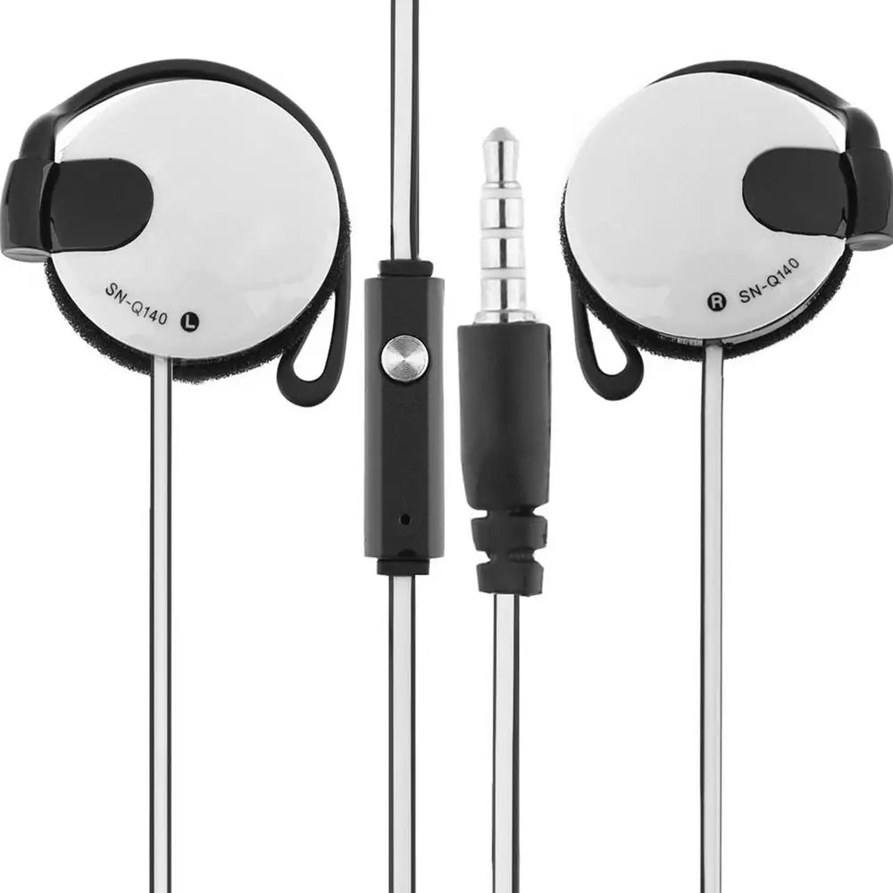 Mobile Wired Headphones 3.5mm Sport Earbuds With Bass Phone Earphones Stereo Headset Mic Music Earphones For Huawei