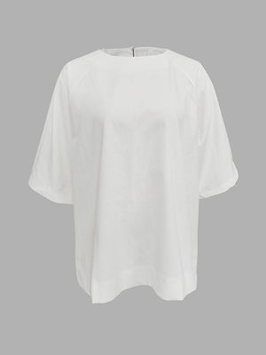 Hot Trend Vault linen women's T-shirt with round neck and loose fit, lightweight and comfortable for casual wear.