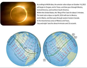 Solar Eclipse Glasses CE and ISO Certified Paper Glasses Are Safe To Look Directly At The Sun Andare Shipped Randomly