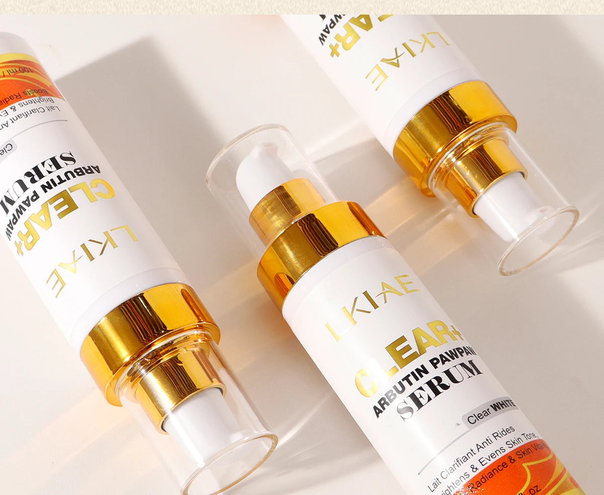 Hot Trend Vault Arbutin whitening cream with vitamin C, papaya, and carrot for dark spot removal and radiant moisturizing.