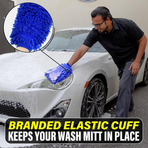 Microfiber Car Washer Sponge Cleaning Car Care Detailing Brushes Washing Towel Auto Gloves Styling Accessories