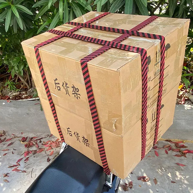 Motorcycle Elastics Rubber Luggage Rope Cord Hooks Bikes Rope Tie Auto Luggage Roof Rack Strap Fixed Band Hook Car Accessories