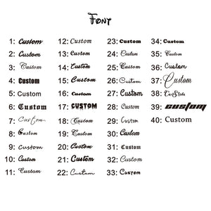 2 Pcs Set Custom Name Jewelry Set Personalized Birthstone Name Necklace 30mm/50mm Heart Bamboo Hoop Earrings for Christmas Gift