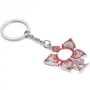 USA Sci-fi Thriller TV Series Demodog Keychain Metal Pendent Car Key Chain Keyring Jewelry Accessories Gifts For Men Women