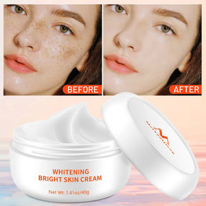 MeiYanQiong Dark Spot Remover Cream for Women with Snail Extract, featuring a sleek jar and creamy texture.