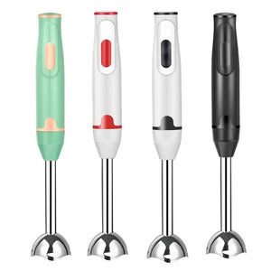 HOMEFISH Immersion Hand Stick Blender Electric Food Vegetable Grinder Handheld Stick Mixer for Smoothies Sauces