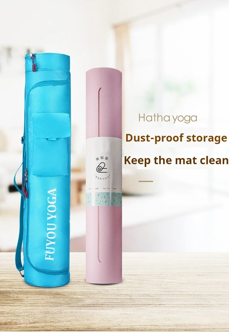 Fitness Sports Yoga Mat Waterproof Bag Multifunction Pocket Yoga Carrier Knapsack Large Capacity Storage Yoga Mat Holder