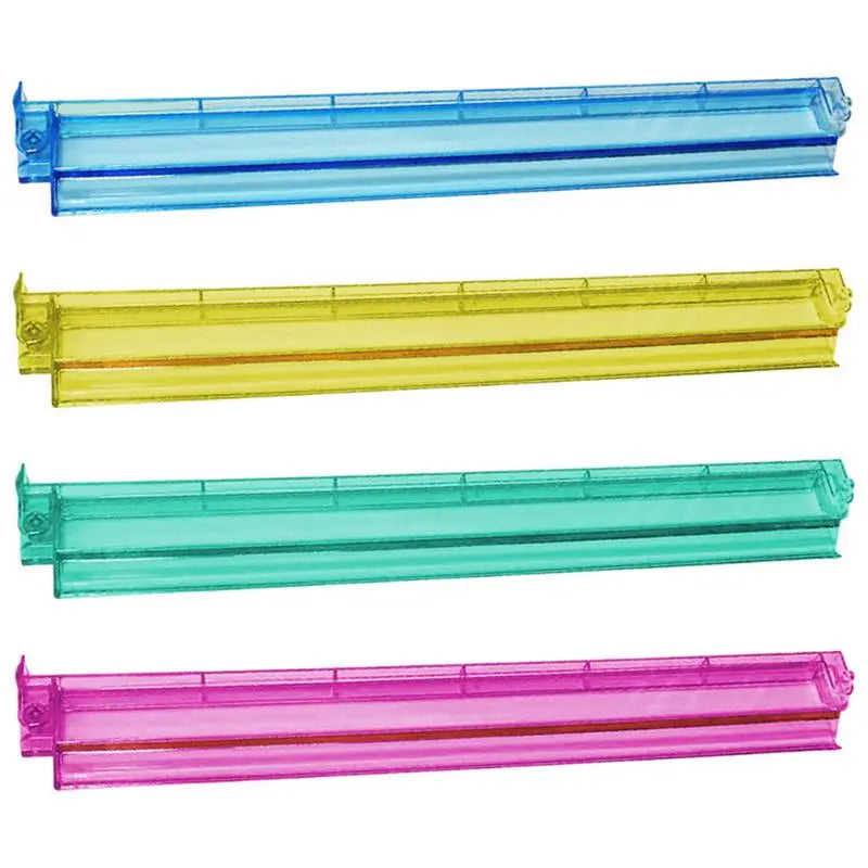 Mahjong Tile Pushers Mahjong Pushers Multicolor Racks Set Of 4 Acrylic Storage Organizer Board Game Accessories Mah Jongg