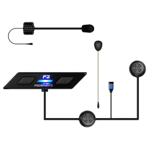 Fodsports F2 Motorcycle Bluetooth Intercom helmet Headset Wireless Intercomunicador 1000m IP67 Waterproof