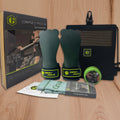 Black Frog Rubber Gym WOD Grip training gloves by CrazyFox for men, non-slip activewear gloves for weightlifting and workouts.