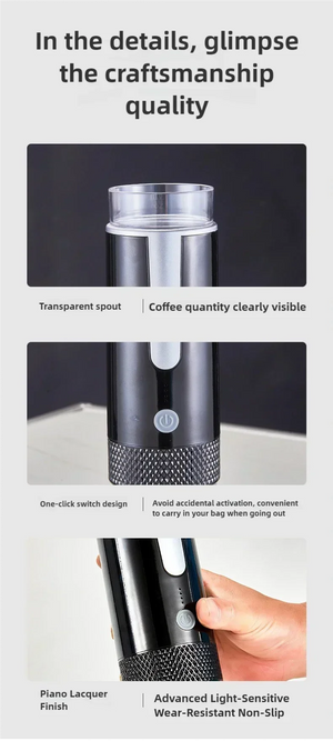 Portable Coffee Maker Electric Capsule Grind-and-Brew Coffee Maker Suitable for Ground Coffee and K-Cup Large Coffee Pods