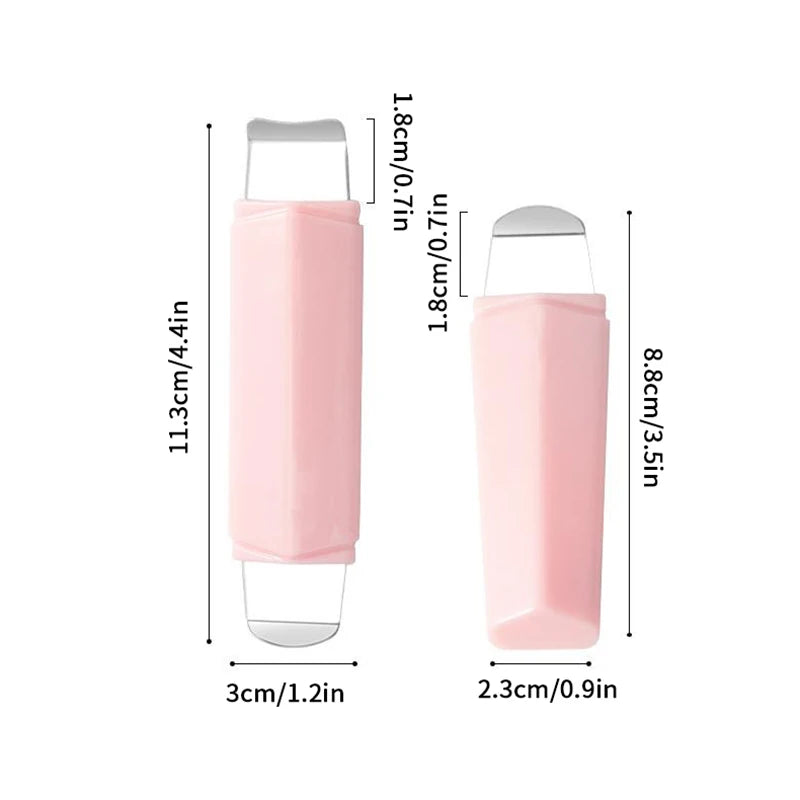 Hot Trend Vault blackhead removal tool, stainless steel nose spatula for deep cleansing and all skin types.