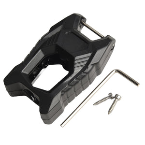 Hot Trend Vault NightKist Can Am Ryker key shell holder case, durable black storage case for on-road key organization.
