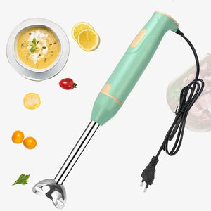 HOMEFISH Immersion Hand Stick Blender Electric Food Vegetable Grinder Handheld Stick Mixer for Smoothies Sauces