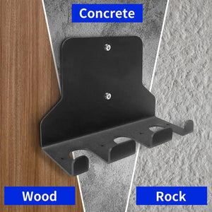 Wall Mount Rod Storage Rack Vertical Hanging Heavy Duty Barbell Storage hang pole Home rack Gym Bar Holder