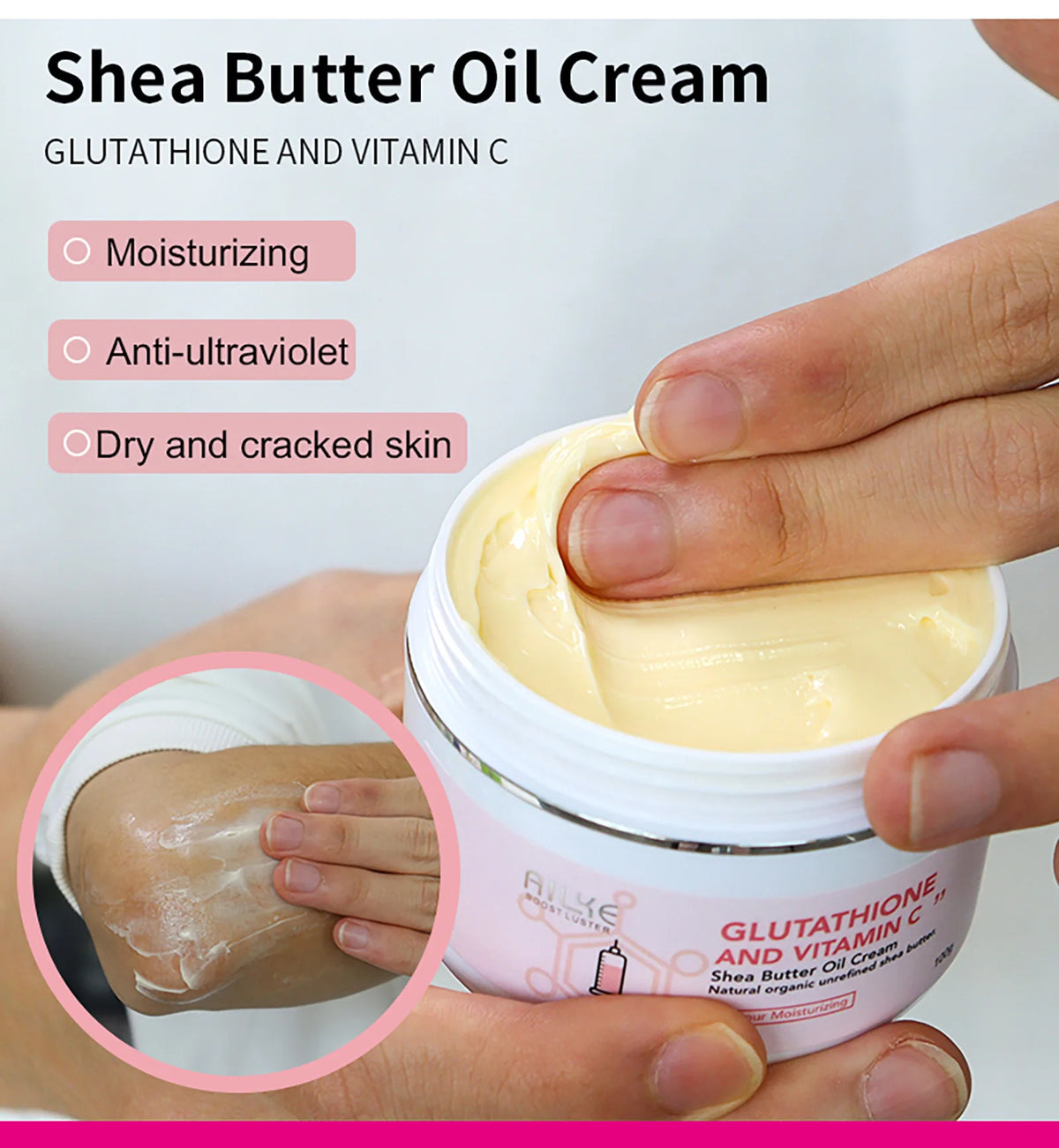 AILKE Whitening Moisturizing Korean Facial And Body Lotion, Reduce Melanin Wrinkles, Vitamin C Dark Spots Remove Skin Care Cream