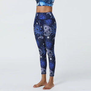 Leggings Sport Women Fitness Seamless Print Yoga Pants Leggings for Fitness Running Sports Pants Fitness Slim Gym Leggings 2024