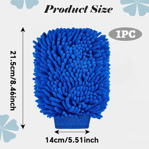 Microfiber Car Washer Sponge Cleaning Car Care Detailing Brushes Washing Towel Auto Gloves Styling Accessories