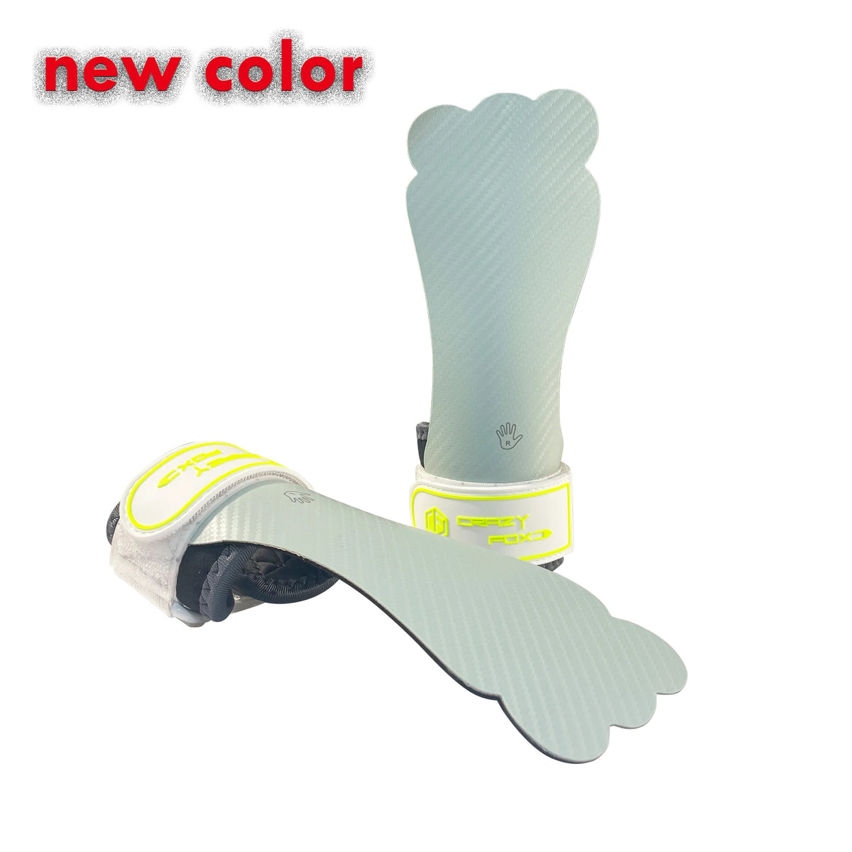 Black Frog Rubber Gym WOD Grip training gloves for men by CrazyFox, non-slip design, for active fitness workouts.