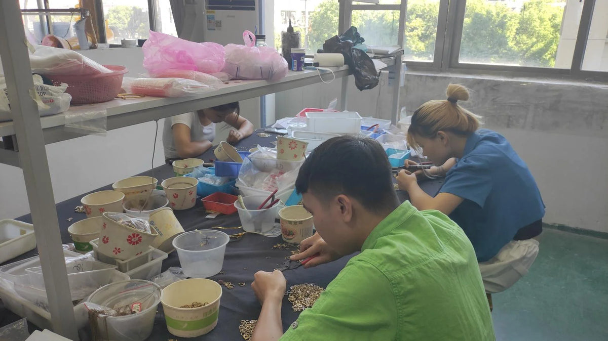 DOREMI Open Ring Custom Letter Jewelry Iced Out Zircon Stone Geometric letters fashion Ring For Women Handmade Jewelry For Gifts