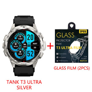 2024 NEW KOSPET TANK T3 Ultra GPS Smart Watches For Men Smartwatch Women Waterproof Electronic Fitness Digital Bluetooth Watches