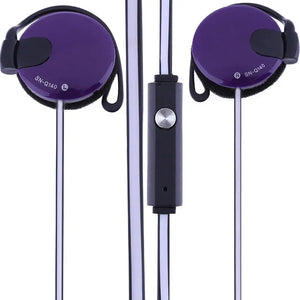 Mobile Wired Headphones 3.5mm Sport Earbuds With Bass Phone Earphones Stereo Headset Mic Music Earphones For Huawei