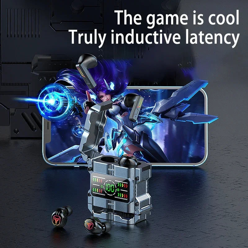 Upgraded TWS Wireless Headphones Noise Canceling Earbuds Bluetooth 5.3 Earphone HD Stereo Sports Waterproof Headset PK M25 M45