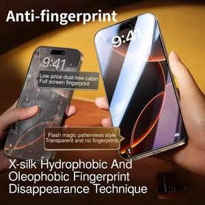 Hot Trend Vault Shukui iPhone privacy screen protector, anti-spy clear film, designed to protect your phone's screen from side-view spying.