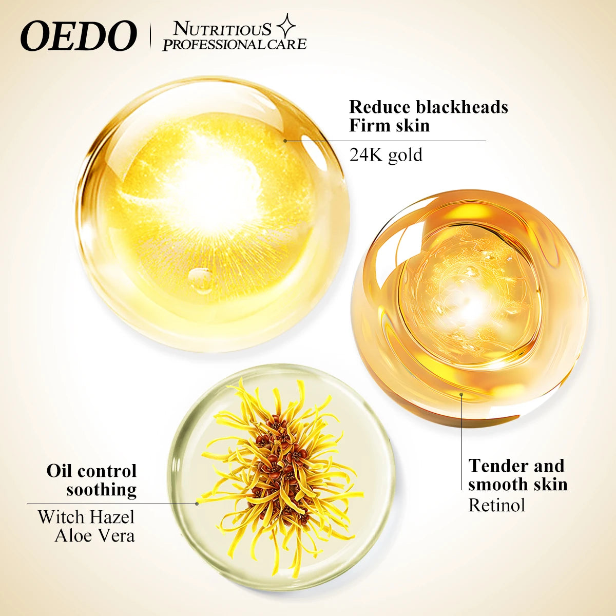 OEDO Blackhead Removal Mask from Hot Trend Vault, showing the blackhead pore tightening and whitening cream in a jar with applicator.
