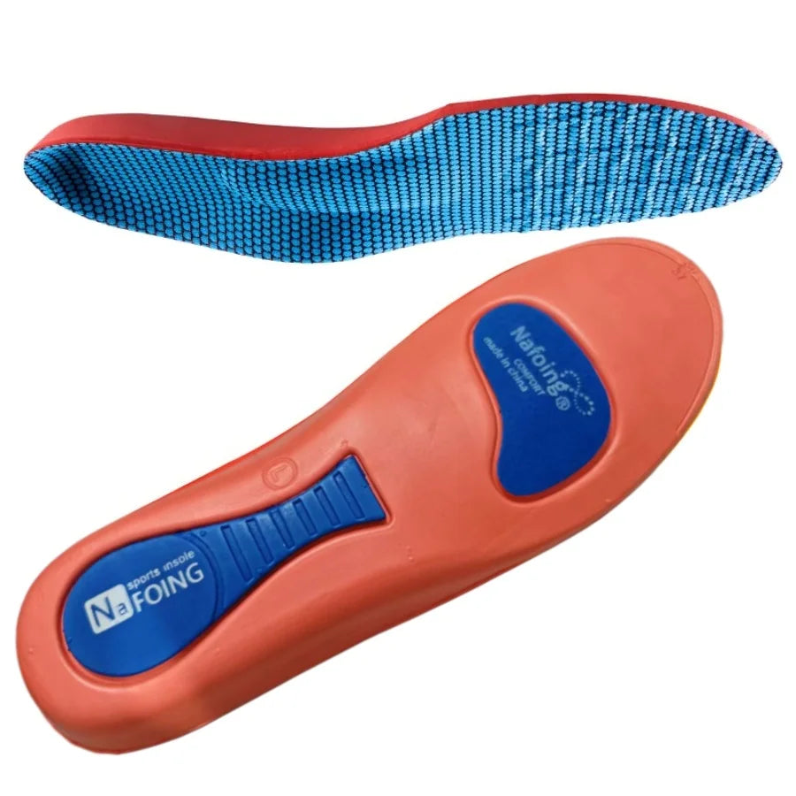 Sport Orthopedic Insoles for Feet Men Women EVA Breathable Shock Absorption Shoes Insole for Running Basketball Sport Care Pads