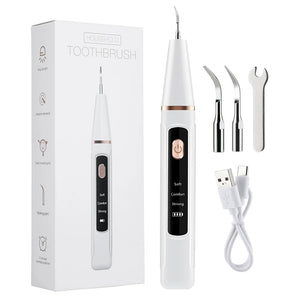 Hot Trend Vault Hailicare ultrasonic dental scaler for home use, removing tartar, stains, and whitening teeth effectively.