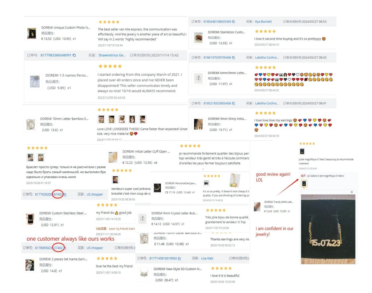 DOREMI Open Ring Custom Letter Jewelry Iced Out Zircon Stone Geometric letters fashion Ring For Women Handmade Jewelry For Gifts