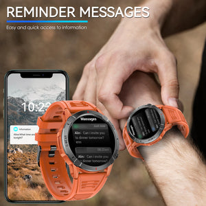 LaNikar Smart Watches with Activity Tracker with Multiple Sport Modes Heart Rate Sleep Blood Oxygen Monitor for iPhone Android